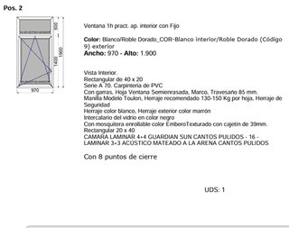 Puerta y 2 ventanas nuevas