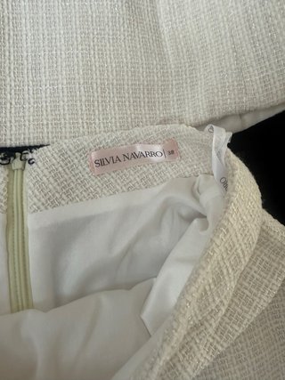 Vestido SILVIA NAVARRO comunión blanco T.38