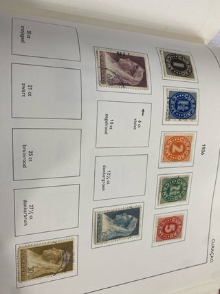 Sellos Países Bajos Antillas (Curaçao) 1892 1948