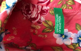 Lote 2 Camicie Benetton Fiori