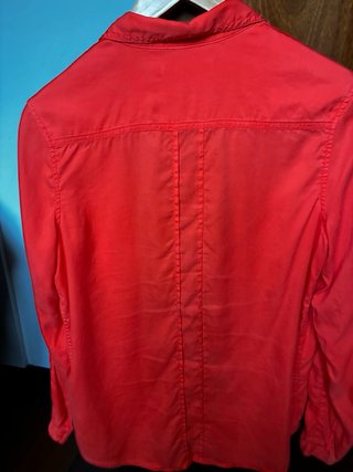 Camisa Calvin Klein Mujer Talla M Roja