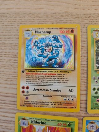 Lote 79 cartas Pokémon Portugués português