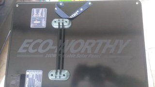 Placa solar portátil 100W-12v