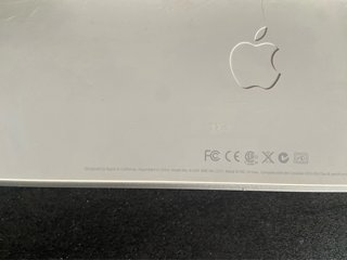 Teclado Apple A1243 Plata/Blanco