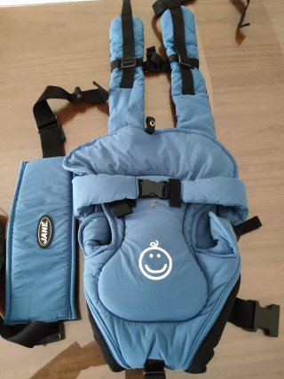 Saco de porteo Jane azul