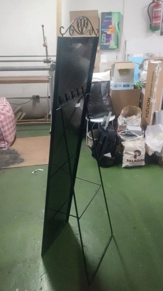 Espejo de pie Karmsund Ikea Negro