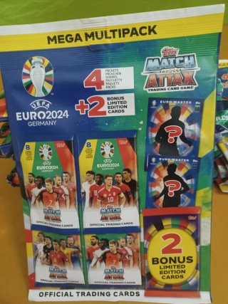 ESPECTACULAR LOTE  UEFA EURO2024 MAT ATTAX