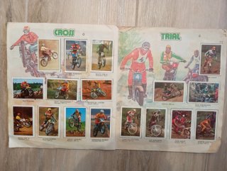 Moto 80 Álbum Supercromo Motos