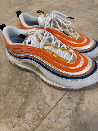 Nike Air Max 97 Naranja y Blanco
