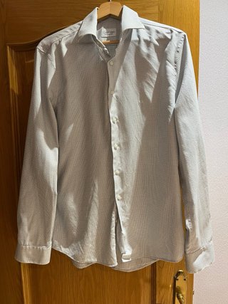 Camisas Calvin Klein (Azul, Gris, Morado y Blanco)