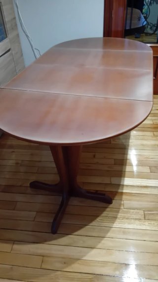 Mesa consola extensible madera