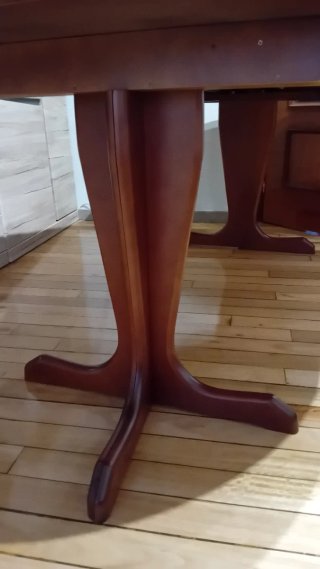 Mesa consola extensible madera