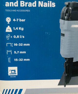 Graffatrice Chiodatrice Pneumatica ABAC Combi