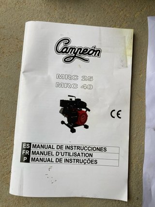 Moto Bomba de Agua Campeón