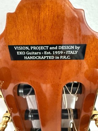 Chitarra classica Eko CS-15 + custodia+accordatore