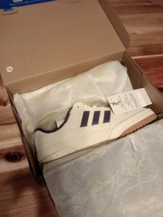 Adidas Forum Low CL Scarpe Bianco Viola