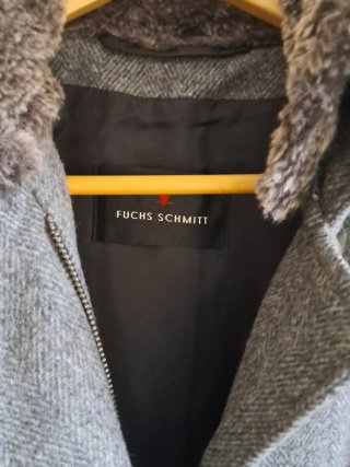 Abrigo Lana Fuchs Schmitt Gris mujer