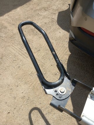 Portamotos Towcar para bola de remolque
