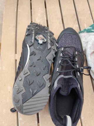 Zapatillas Rockrider MTB Negras Talla 44