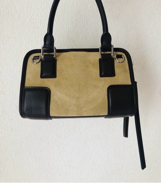 Bolso Loewe Amazonas 180 Beige/Negro
