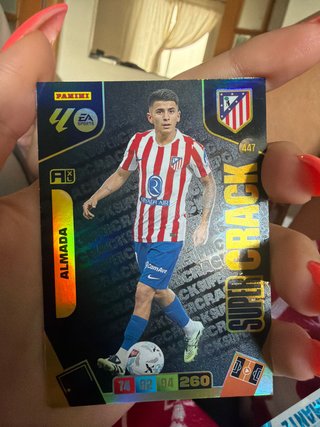 Cromo Almada Super crack Adrenalyn 25-26