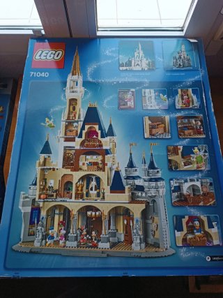 Scatola Lego Disney 71040 Castello