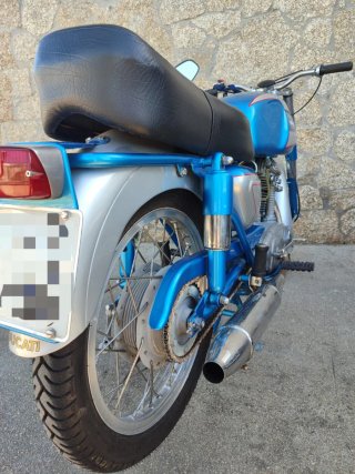 Ducati 250 Deluxe Azul/Plata