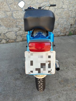 Ducati 250 Deluxe Azul/Plata