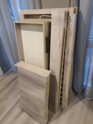 Cama infantil con cajones