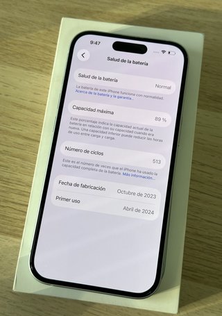 IMPECABLE iPhone 15