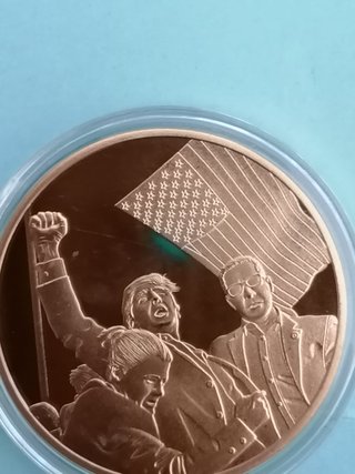 Moneda Conmemorativa Donald Trump