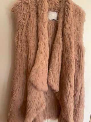 Chaleco pelo conejo T40