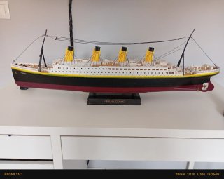 Barco Radio Control Titanic 1/325