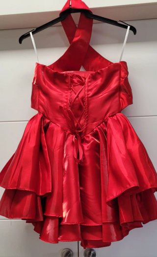 Vestido de fiesta rojo