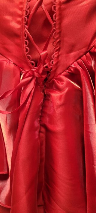 Vestido de fiesta rojo