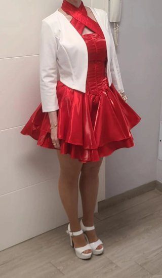 Vestido de fiesta rojo