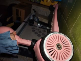 Patinete infantil rosa SCOOT & RIDE