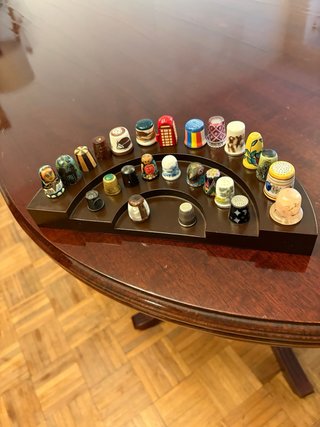 Collezione completa di ditali da collezione della Galleria Collezionista
