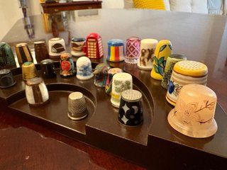 Collezione completa di ditali da collezione della Galleria Collezionista