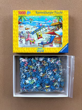 Puzzle Ravensburger Bob Esponja 1000 Piezas