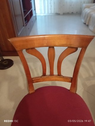 Sedie Piotto vero legno