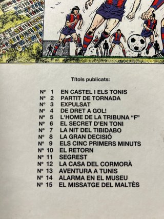 Colección de 15 comics de Eric Castel
