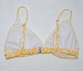 Bikini amarillo de flores H&M talla L