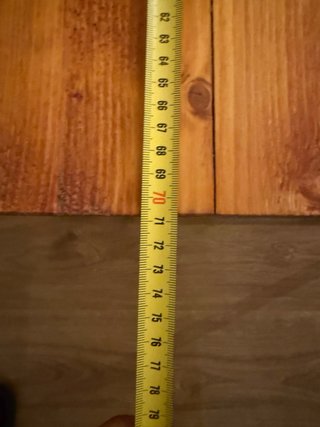 Mesa de centro madera y metal