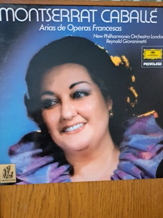 Vinilo Montserrat Caballé Arias de Óperas Francesa