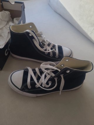 Converse Botas Negras Talla 35