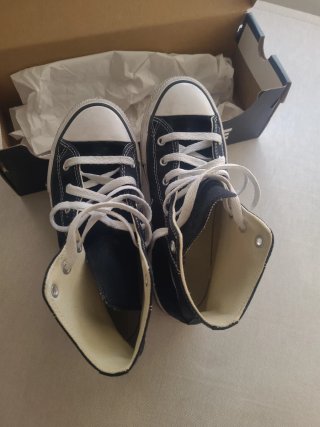 Converse Botas Negras Talla 35