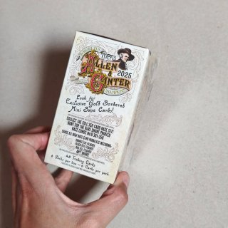 Caja Topps Allen & Ginter MLB 2025 MLB box