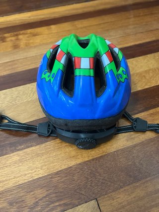 Casco bici infantil rana