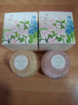 Avon Vintage - Crema Sachet Jasmin y Lavanda
